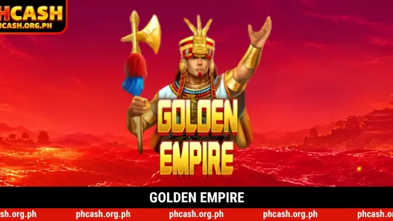 Golden Empire slot expanding wild frames and persistent cascades