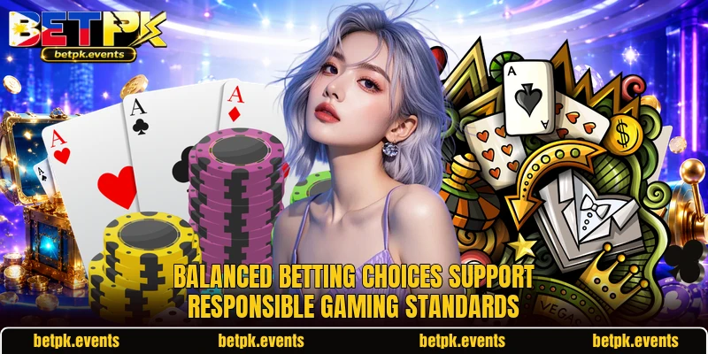 Balanced betting choices support responsible gaming standards