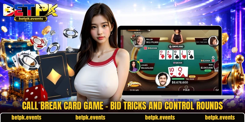 Call Break Card Game - Bid Tricks And Control Rounds