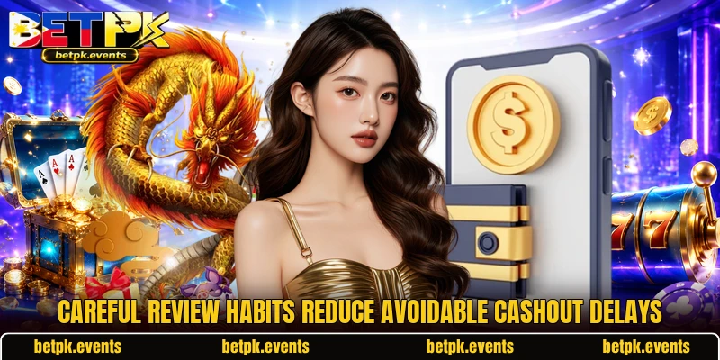 Careful review habits reduce avoidable cashout delays