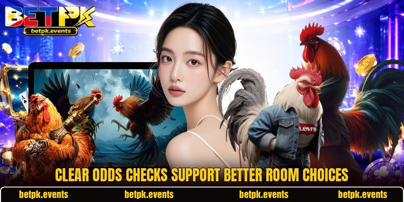 Clear odds checks support better room choices