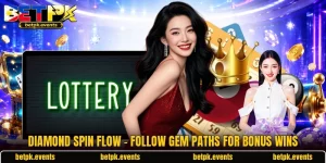 Diamond Spin Flow - Follow Gem Paths For Bonus Wins