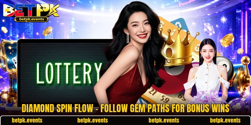 Diamond Spin Flow - Follow Gem Paths For Bonus Wins