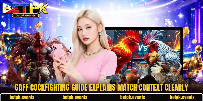 Gaff Cockfighting guide explains match context clearly