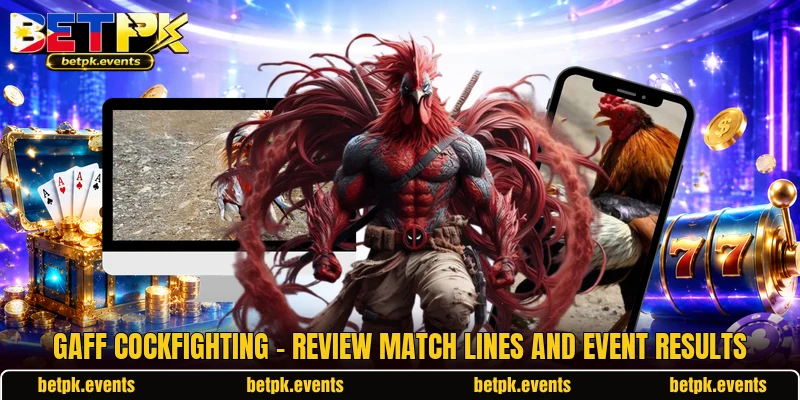 Gaff Cockfighting - Review Match Lines And Event Results