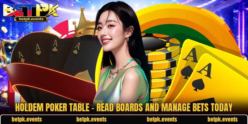 Holdem Poker Table - Read Boards And Manage Bets Today