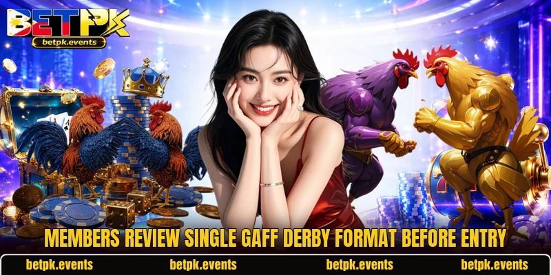 Members review Single Gaff Derby format before entry Members review Single Gaff Derby format before entry