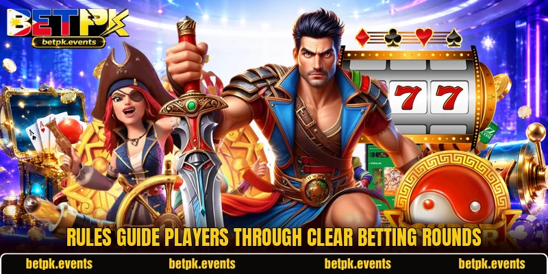 Rules guide players through clear betting rounds