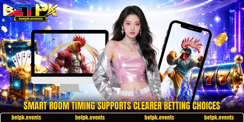 Smart room timing supports clearer betting choices