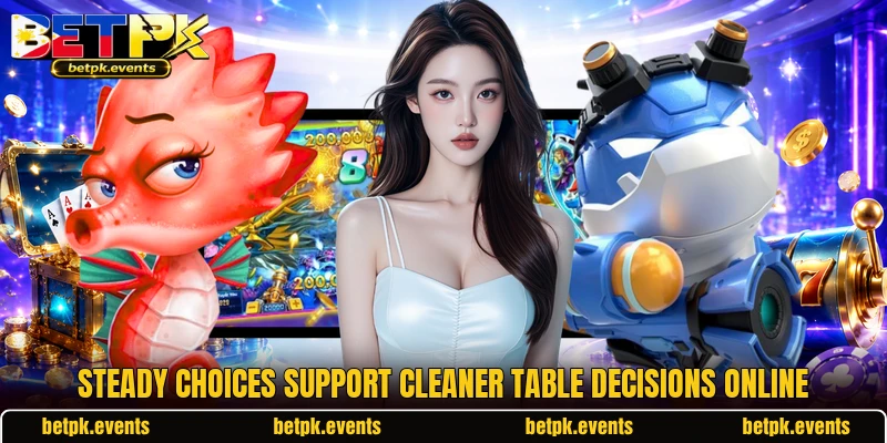 Steady choices support cleaner table decisions online