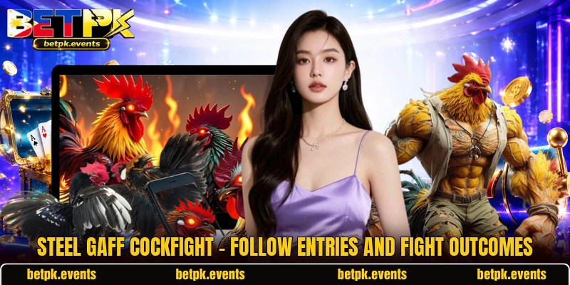 Steel Gaff Cockfight - Follow Entries And Fight Outcomes