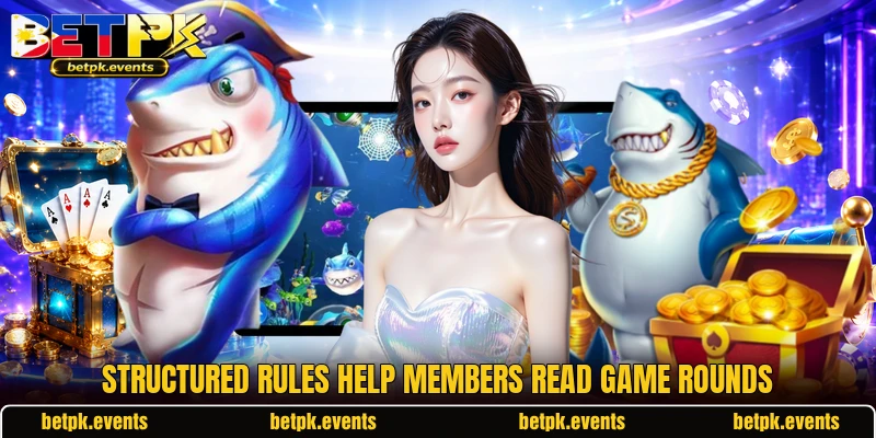 Structured rules help members read game rounds